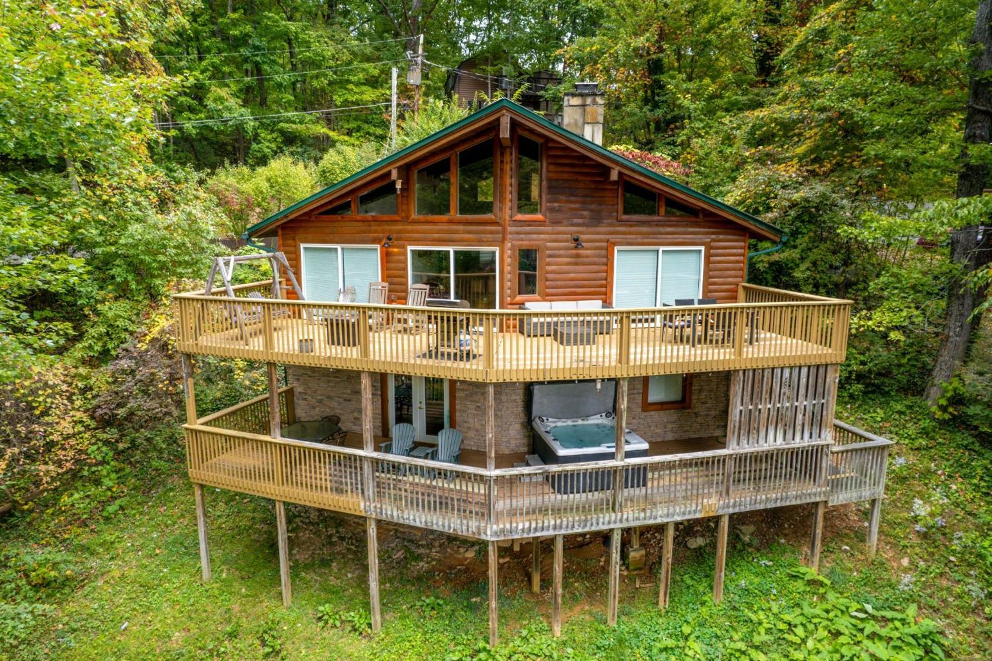 Grand Ole Chalet - Mt Viewsfireplacefirepitarcade Gatlinburg Dış mekan fotoğraf